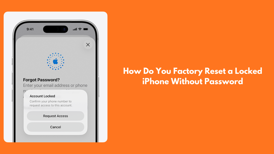 Factory Reset Locked iPhon
