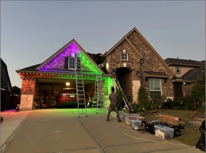 permanent holiday lights