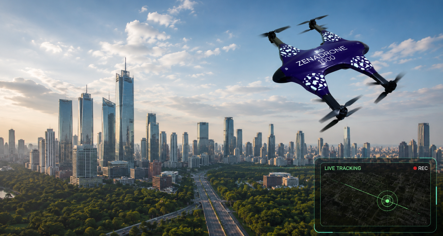 Autonomous Tracking Drone - Zena Drone