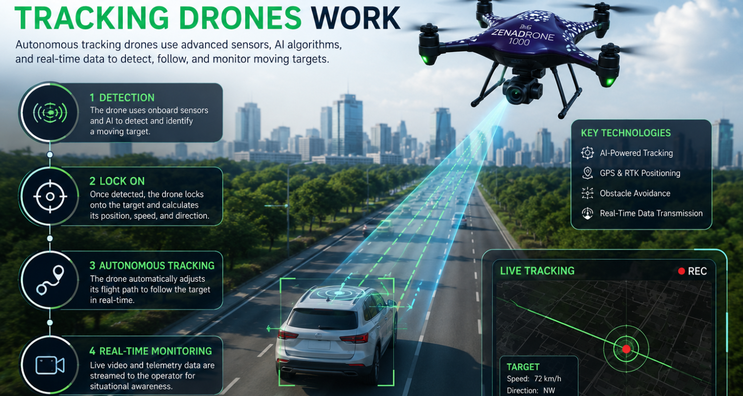 How Autonomous Tracking Drones WorkHow Autonomous Tracking Drones Work