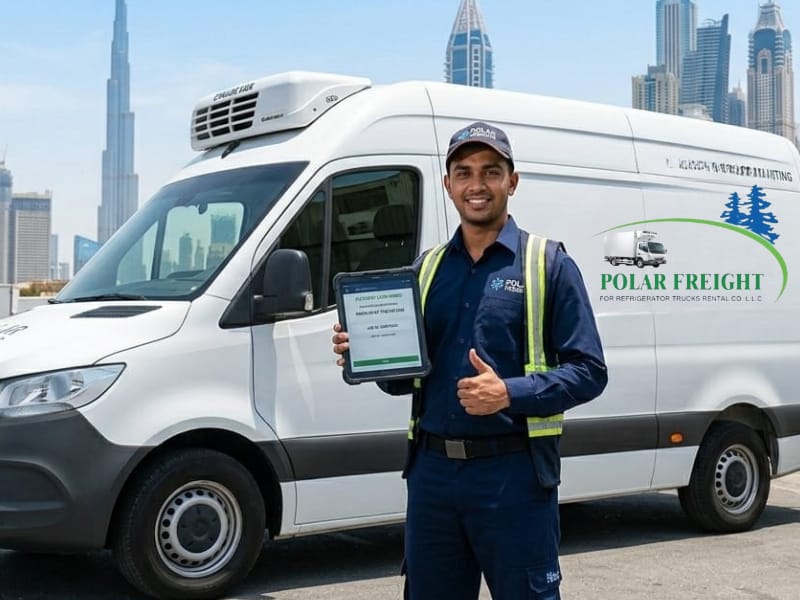 Chiller Van Rental in Dubai | Reliable Cold Chain Transport Services in UAE