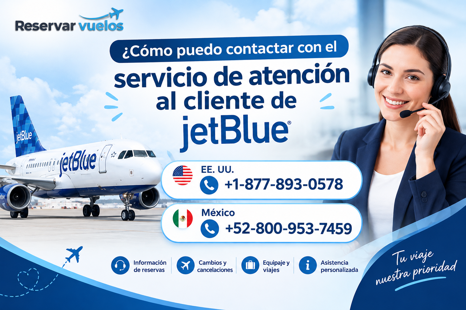 Atención al Cliente JetBlue
